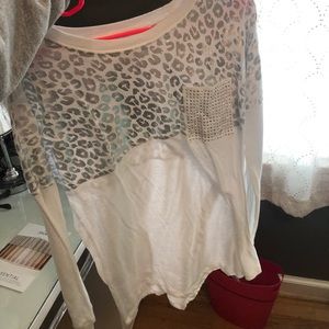 cheetah shirt from pink